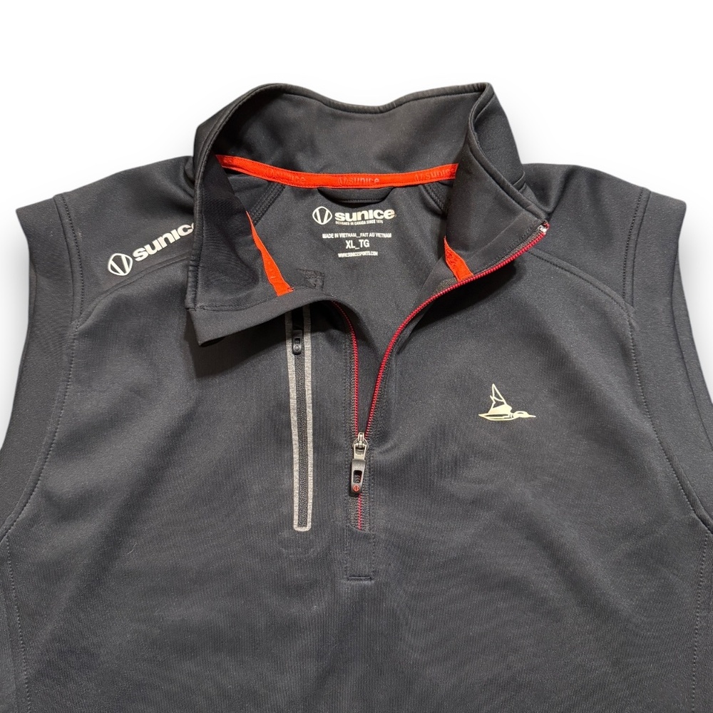 Sunice Men's Axel Lightweight Stretch Thermal‎ Half-Zip Vest